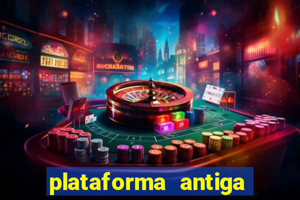 plataforma antiga de jogos